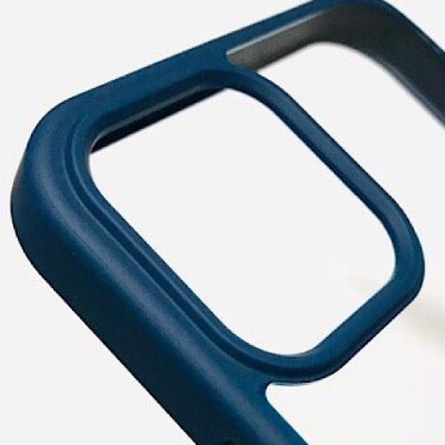 Ốp lưng dành cho iPhone 13 Pro Max thương hiệu Rock viền màu trong suốt (Không ố màu) - Hàng nhập khẩu