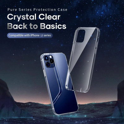 Ốp lưng chống sốc trong suốt cho iPhone 13 Pro (6.1 inch) hiệu Rock Space Protective Case siêu mỏng 1.5mm độ trong tuyệt đối, chống trầy xước, chống ố vàng, tản nhiệt tốt - hàng nhập khẩu