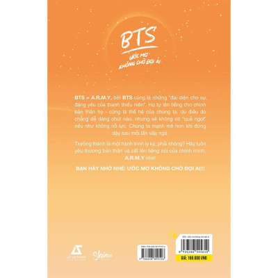 Sách - BTS Ước Mơ Không Chờ Đợi Ai