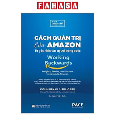 Sách - Cách Quản Trị Của Amazon