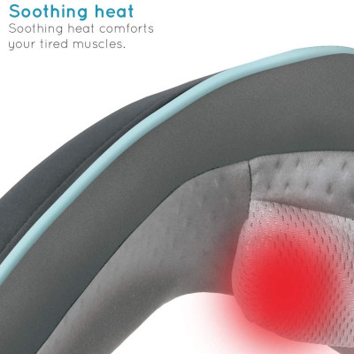 Đai massage cổ vai gáy USA Shiatsu kèm nhiệt hồng ngoại HoMedics NMS-255 nhập khẩu USA