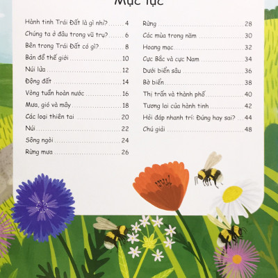 Cuốn sách đầu đời của bé - Khám phá trái đất