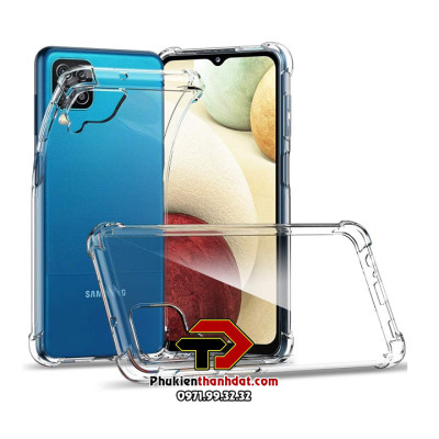 Ốp lưng dành cho SamSung Galaxy A12, SamSung Galaxy M12 trong suốt chống sốc - Hàng nhập khẩu