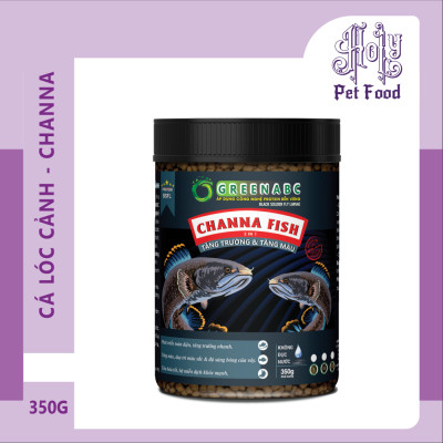 Thức ăn Cá LÓC CẢNH, Channa Fish - Phát triển toàn diện, tiêu hóa tốt - hộp 350g
