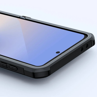 Ốp lưng cho Samsung Galaxy Z Flip 3 (Flip 3), Z Flip 4 (Flip 4), Z Flip 5 (Flip 5) hiệu XUNDD trong viền màu chống ố, chống sốc cao cấp - Hàng nhập khẩu