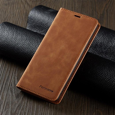 Bao da dạng ví dành cho Samsung Galaxy A14 , A24 , A34 , A54 , A15 , A25 , A35 , A55 , A05 , A05s Hãng Forwenw Có ngăn cài thẻ, ví đựng tiền tiện lợi - Hàng chính hãng