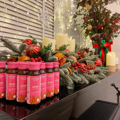 Combo 3 Hộp (30 Chai) Nước Đông Trùng Hạ Thảo Hector Collagen