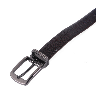 HJ5401-02-03-10 - Dây thắt lưng nữ da đà điểu màu đen, nâu đất, vàng bò, nâu đỏ