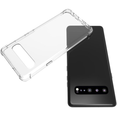 Ốp lưng dành cho Samsung Galaxy S10 5G bảo vệ camera, dẻo trong suốt, chống va đập - Hàng nhập khẩu