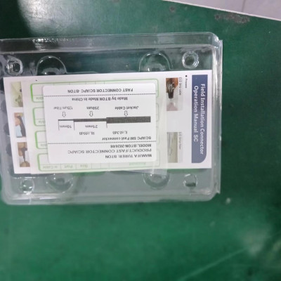 Combo 10 Đầu Fast connector SC/APC single mode, hãng BTON, hàng chính hãng