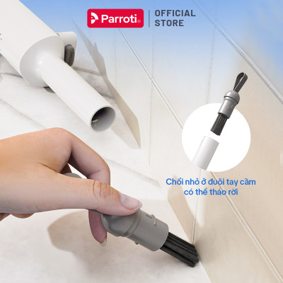 Cây Lau Bàn Bếp Tự Vắt Có Gạt Nước 2 Miếng Lau, Cây Lau Mini, Lau Bàn, Lau Kính, Gạt Nước Parroti Clean Go - CG01