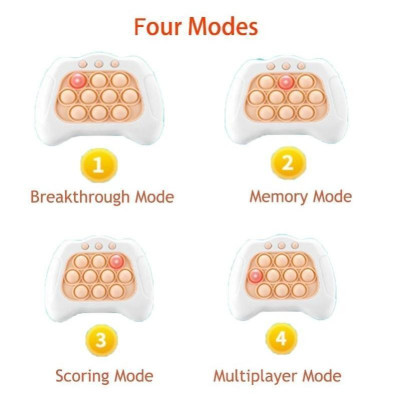 Máy Chơi Game Pop it Cầm Tay Điện Tử Nhấn Bong Bóng Vui Nhộn - Máy chơi game vật lý Chống Căng Thẳng Cho Trẻ Em Giảm Stress Đồ Chơi Toy Xả Stress