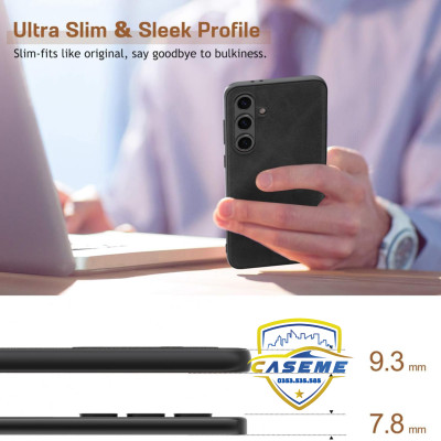 Ốp lưng da dành cho Samsung Galaxy S25/S25 Plus/S25 Ultra X-Level cao cấp - Hàng Chính Hãng