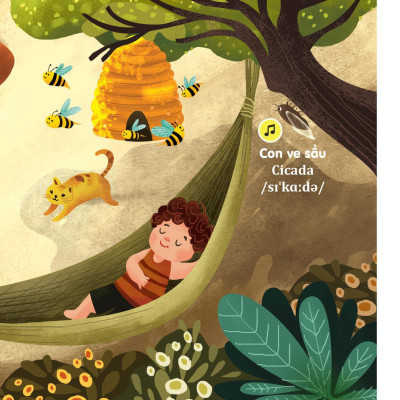 Sách Âm Thanh - Âm Thanh Của Thiên Nhiên (Tái Bản)