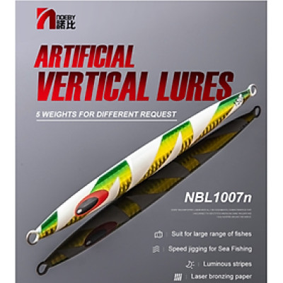 Mồi Jigging Noeby NBL 1007N,  100g, màu ngẫu nhiên
