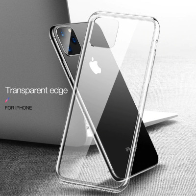 (Mua 1 tặng 1) Ốp lưng dẻo silicon cho iPhone 11 Pro (5.8 inch) hiệu Ultra Thin (siêu mỏng 0.6mm, chống trầy, chống bụi) - Hàng nhập khẩu