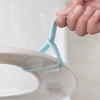 Set 2 Dây Silicon Lật Nhấc Nắp Bệt Bồn Cầu - Bảo Đảm Vệ Sinh Cho Gia Đình, Sản Phẩm Tiện Dụng Cho Nhà, Tiện Dụng, Linh Hoạt. Tắm TakyHome 5214set2