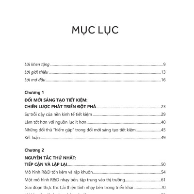 Frugal Innovation - Làm Tốt Hơn Với Nguồn Lực Ít Hơn