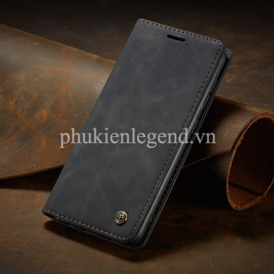 Bao da dạng ví dành cho Samsung Galaxy A51 hiệu caseme chống sốc chống va đập bụi bẩn, có ngăn đựng tiền, đựng thẻ tiện dụng - Hàng chính hãng