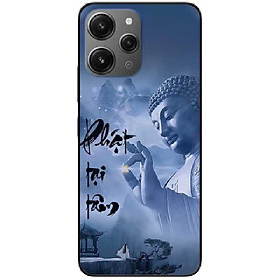 Ốp lưng cho Xiaomi Redmi 12 4G - Redmi Note 12 4G - Redmi Note 12 Pro 4G - 12 Pro 5G - Phật Tại Tâm - Hàng Chính Hãng