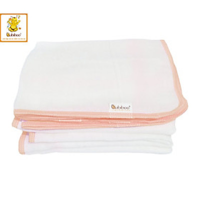 Khăn sữa cho bé Babiboo khăn gạc Nhật 4 lớp set 10/cái - BK02