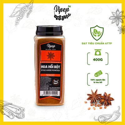 Hoa Hồi Bột Tự Nhiên Vipep Hũ Nhựa 400g
