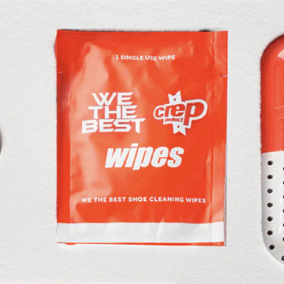 Sét 6 Khăn Vệ Sinh Giày Khẩn Cấp Crep Protect Wipes - Hàng Chính Hãng