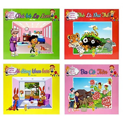 Bộ Bài Học Hay Cho Bé 2 - Bộ 4 Cuốn