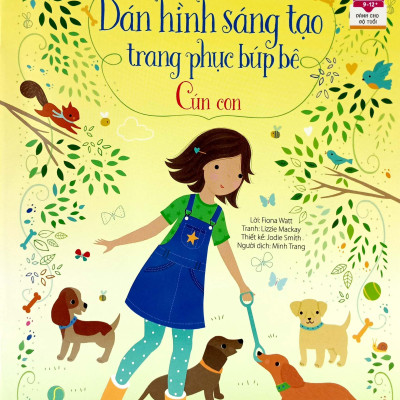 Bộ Sticker Dolly Dressing - Dán Hình Sáng Tạo Trang Phục Búp Bê - Bộ 1 (Bộ 4 Tập)