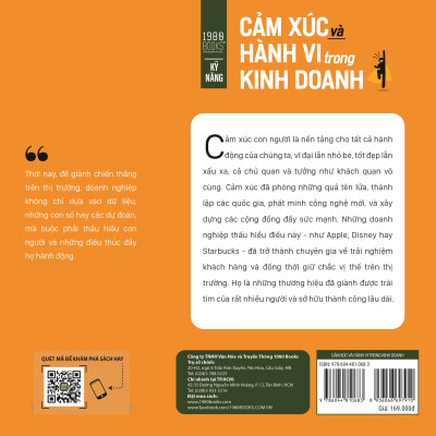 Sách - Cảm Xúc Và Hành Vi Trong Kinh Doanh - Kyle M.K