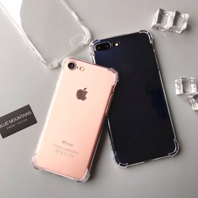Ốp lưng cho các dòng iphone 7/8/Se2/SE3/7 Plus/ 8Plus/ X /Xs/ Xs max/ Xr / 11/ 11 pro/ 11 Pro Max/ 12 / 12 pro / 12 Pro Max/ 13 / 13 Pro / 13 Pro Max / 14 / 14 Pro / 14 Plus/ 14 Pro Max / 15 Pro Max trong suốt chống sốc bảo vệ camera sau- Hàng chính hãng