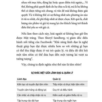 Từ Quản Lý Đến Lãnh Đạo - Sứ Mệnh Dẫn Đầu