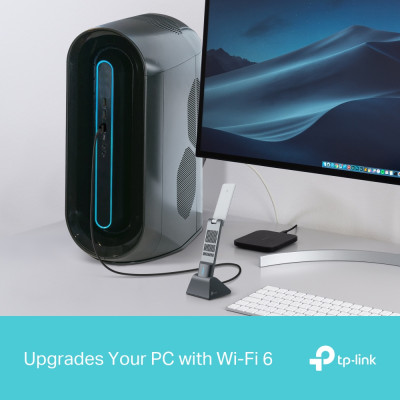 USB WIFI 6 TP-Link Archer TX50UH | AX3000 2 băng tần 2.4 & 5.0 Ghz | Chơi game ổn định | Dễ cài đặt | Bảo hành 2 năm | Hàng Chính Hãng