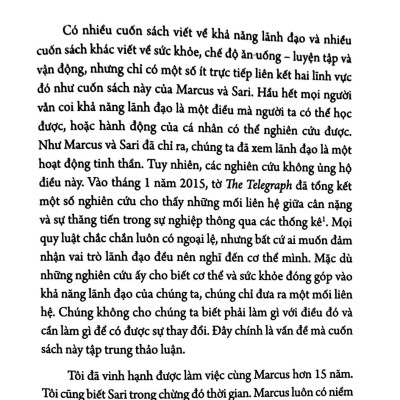 Khỏe Để Lãnh Đạo - Biến Đổi Khả Năng Lãnh Đạo Thông Qua 5 Trụ Cột Hiệu Suất
