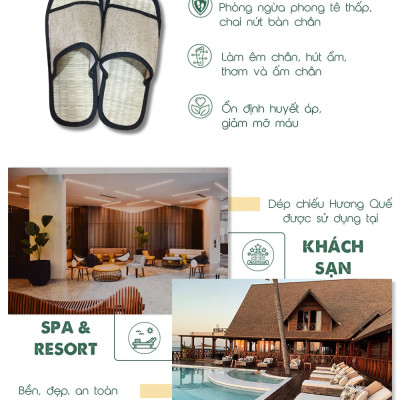 Dép sợi đay Hương Quế - DCQ-90