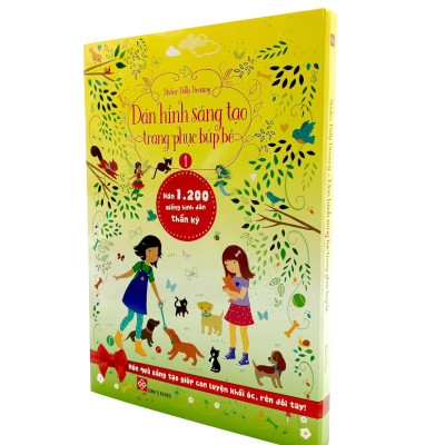 Bộ Sticker Dolly Dressing - Dán Hình Sáng Tạo Trang Phục Búp Bê - Bộ 1 (Bộ 4 Tập)