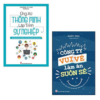 Combo sách: Ứng Xử Thông Minh Lập Trình Sự Nghiệp & Công Ty Vui Vẻ Làm Ăn Suôn Sẻ