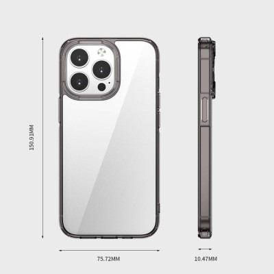 Ốp lưng cứng viền dẻo trong phong cách mới cho iPhone 12 / 13 / 14 / 12 Pro / 12 Pro Max / 13 Pro / 13 Pro Max / 13 Mini / 14 / 14 Pro / 14 Pro Max / 15 Plus/ 15 Pro/ 15 Pro Max / 16 /16 Plus/ 16 Pro / 16 Pro Max - Hàng chính hãng
