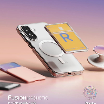 Ốp lưng dành cho Samsung Galaxy A56 / A36 RINGKE Fusion Magnetic - Hàng Chính Hãng