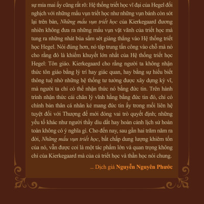 Những Mẩu Vụn Triết Học