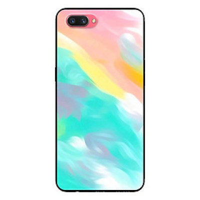 Ốp Lưng in cho Oppo A3s - Realme C1 Mẫu Họa Tiết Nước Loang - Hàng Chính Hãng