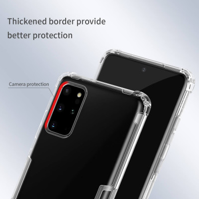 Ốp lưng dẻo cho Samsung Galaxy S20 Plus hiệu Nillkin mỏng 0.6mm, chống trầy xước - Hàng chính hãng