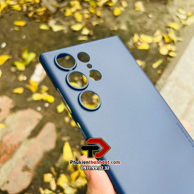 Ốp lưng lụa cho SamSung Galaxy S23 Ultra chính hãng Memumi siêu mỏng, chống vân tay - Hàng chính hãng