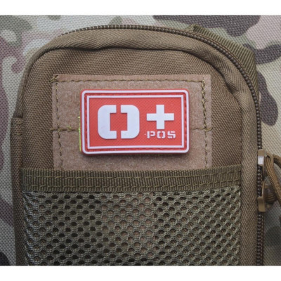 Patch_miếng dán nhóm máu PVC chiến thuật