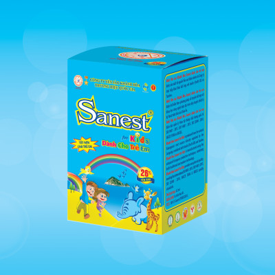 [Combo 15 lọ] Nước Yến sào Khánh Hòa Sanest Kids đóng lọ 62ml - S161