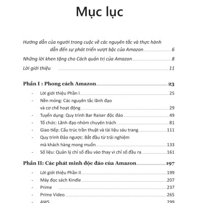 Sách - Cách Quản Trị Của Amazon
