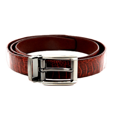 Thắt Lưng Nữ Da Đà Điểu Huy Hoàng HT5410 - Nâu Đỏ