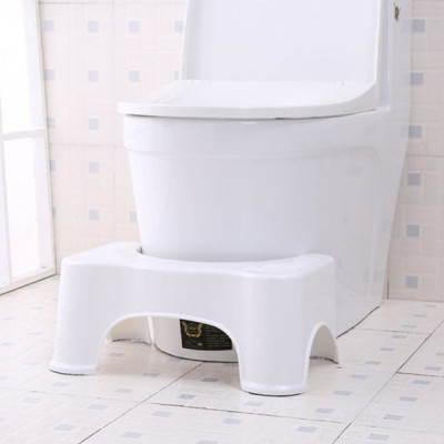 Ghế kê chân Toilet ngăn ngừa ung thư đại tràng chất liệu nhựa ABS 