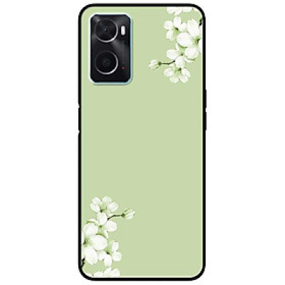 Ốp lưng cho Realme 9i - 10 - C20 - C67 - C65 4G - C11 2021 - Poco X6 5G - Hoa Trắng Xanh - Hàng Chính Hãng