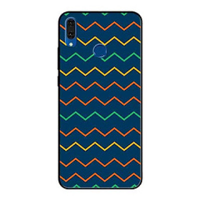 Ốp Lưng in cho Huawei Y9 2019 Mẫu Họa Tiết ZigZag - Hàng Chính Hãng